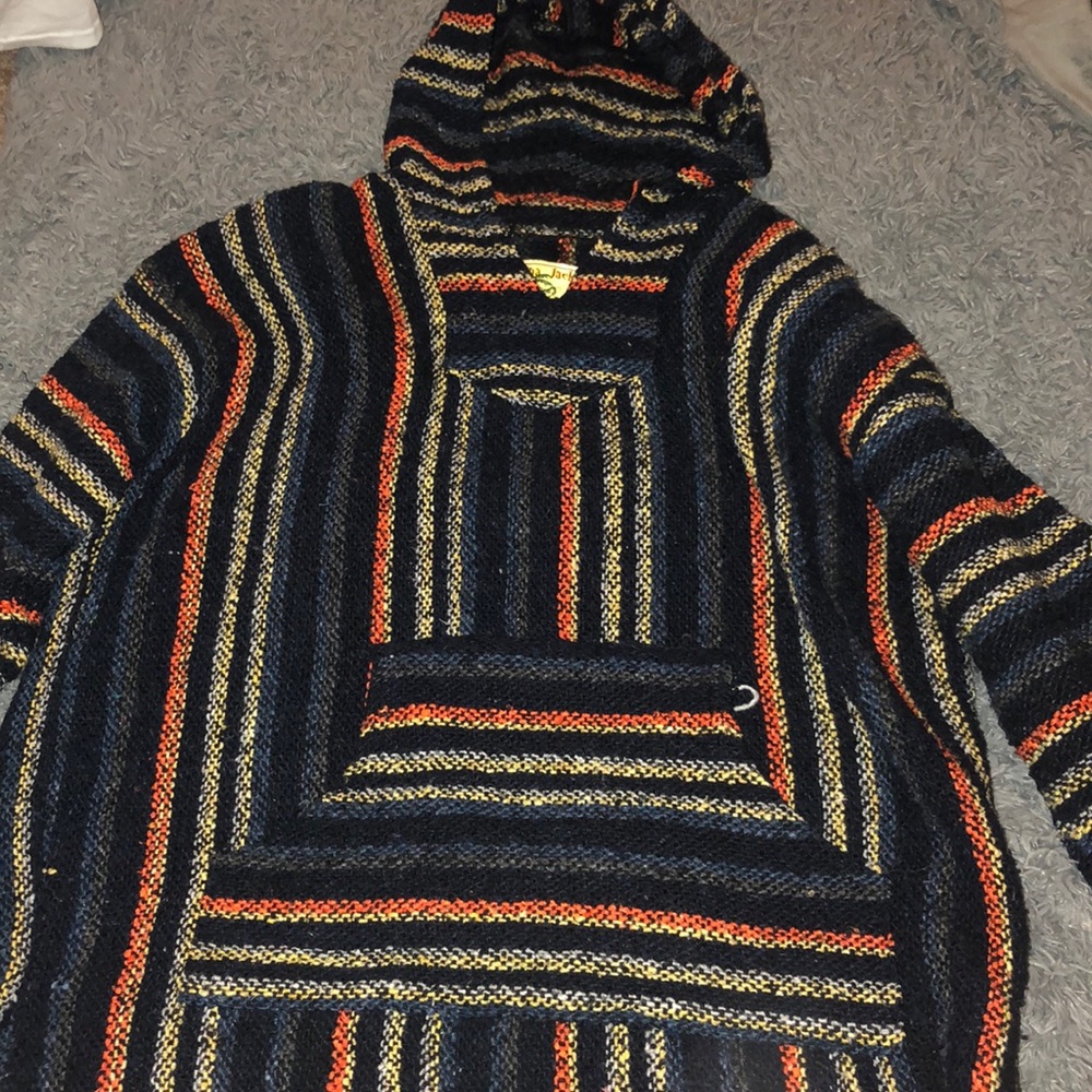 Woven jacket in large